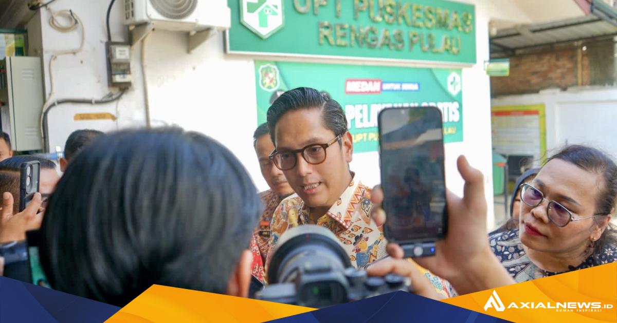 Rico Waas Tancap Gas Benahi Kesehatan, 31 Puskesmas di Medan Direvitalisasi